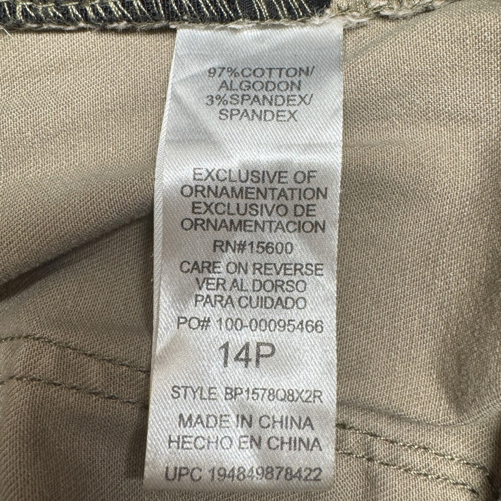 Democracy Ab Absolution Camo Ankle Crop Jeans Pan… - image 8